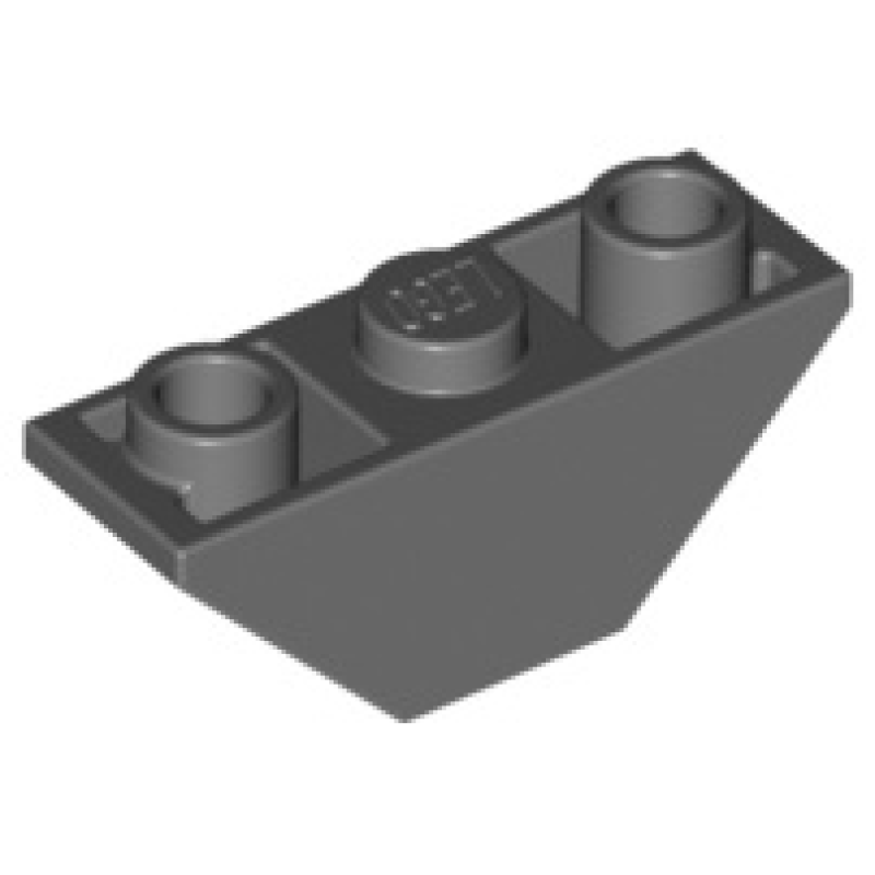 Dakpan, Omgekeerd 45° 3x1 Dubbel Dark Bluish Gray